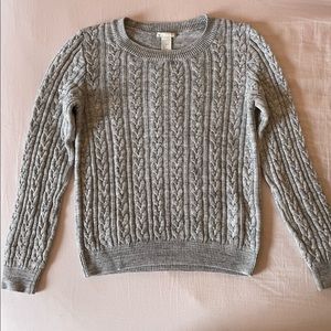 Gray Knit Sweater